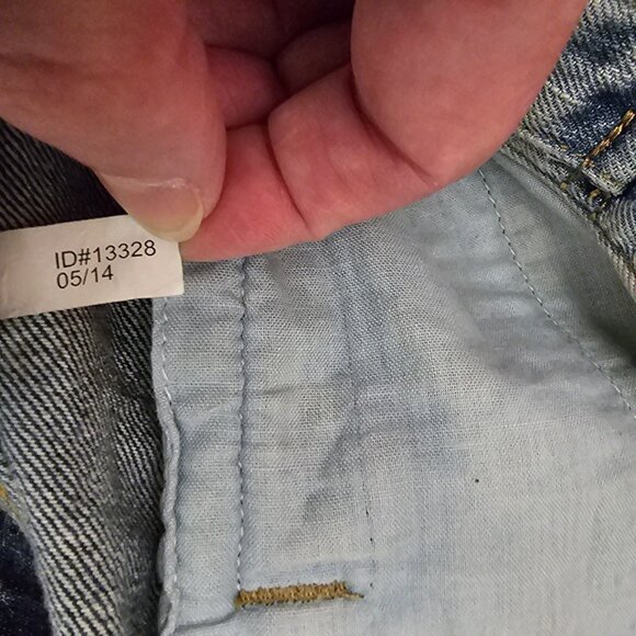 Express Jeans Light Wash Denim Jacket S - Picture 9 of 9